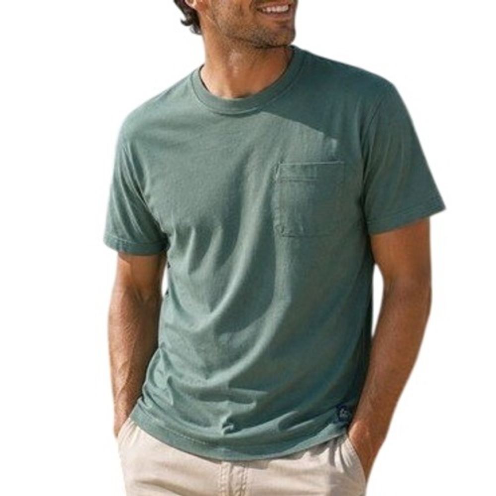 NWT Mode of One Relaxed Pocket Tee Men's S Cedar Balsam Green Casual